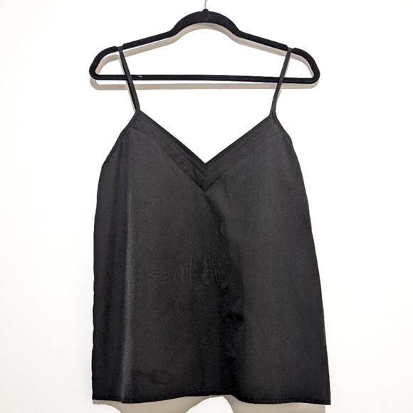 Chic Black Camisole Top - Picture 1 of 8